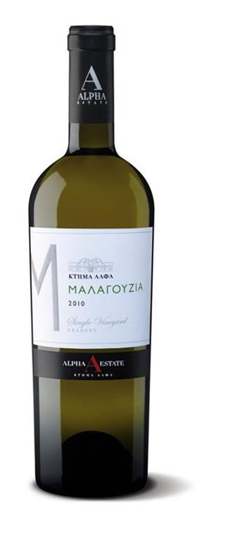 Κτήμα Άλφα - Μαλαγουζιά Χελώνες Λευκός 750ml