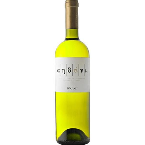 Αηδάνι - Λευκός 750ml, Σιγάλας Κτήμα