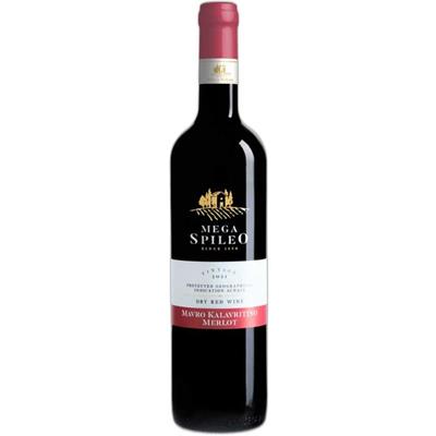Mayro Kalavrytino Merlot - Red 750ml, Domaine Mega Spileo