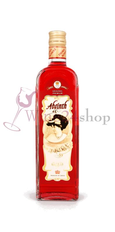 Fruko Schulz Absinth Red 60% 500ml