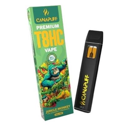 CanaPuff T8HC Vape Pen Jungle Monkey 95% 1ml