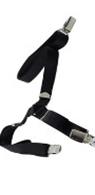 Suspenders Elastic Black - The Bars