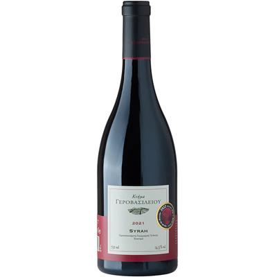 Syrah - Ερυθρός 750ml, Γεροβασιλείου Κτήμα