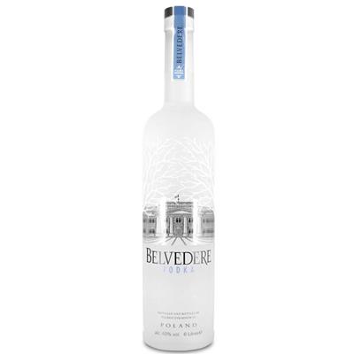 Belvedere Vodka EMPTY Bottle 1.75 liter- Named after the Belvedere Palace