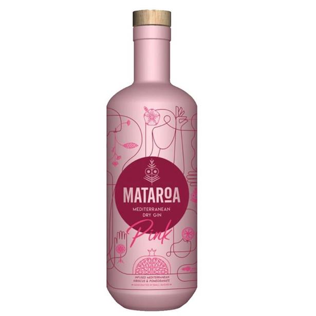 Mataroa Pink Mediterranean Dry Gin 700ml