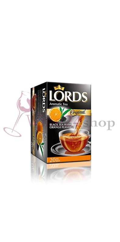 Τσάι Lords - Μαύρο Τσάι με Πορτοκάλι 20 φακελάκια
