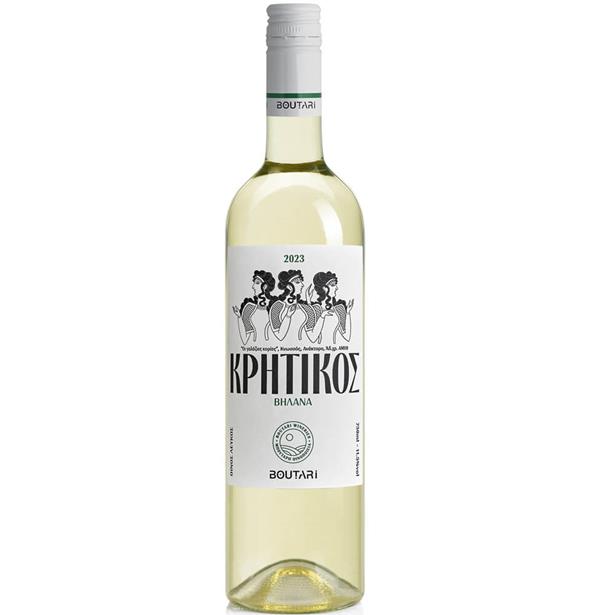 Κρητικός - Λευκός 750ml, Μπουτάρης Οινοποιΐα
