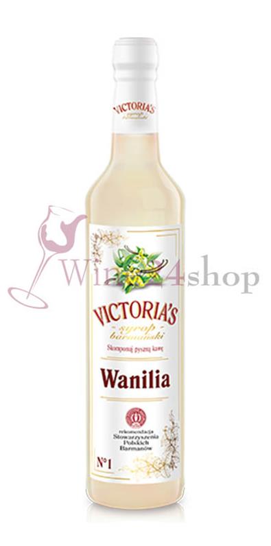 Victoria's Σιρόπι Βανίλια 490ml